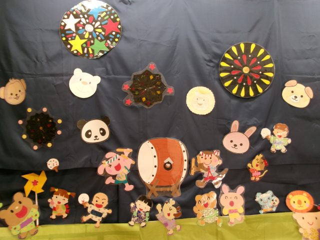 8/1（火）から夏祭りをします😊
