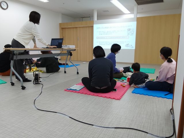 生活リズムのミニ講座がありました🌿